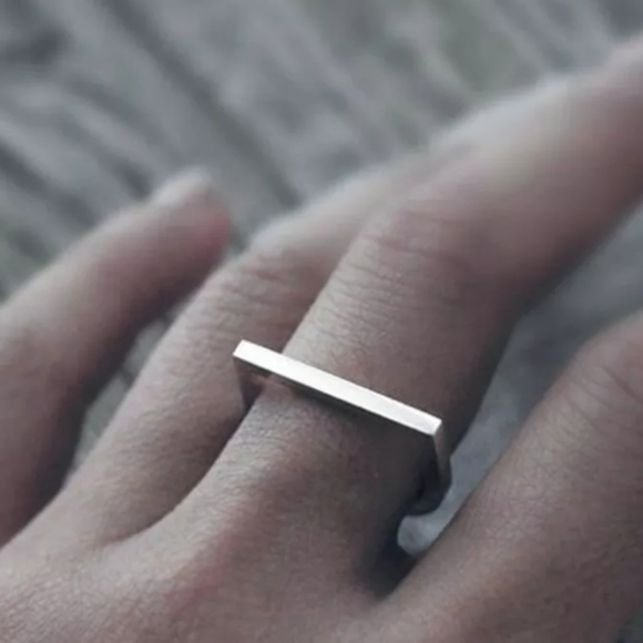Stainless Steel Simple ring - Picture 5 of 12